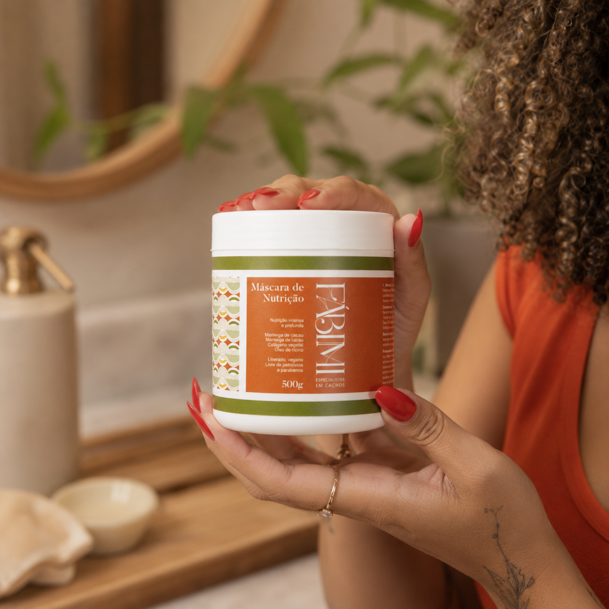Máscara Capilar de Nutrição Fábimi - 500g