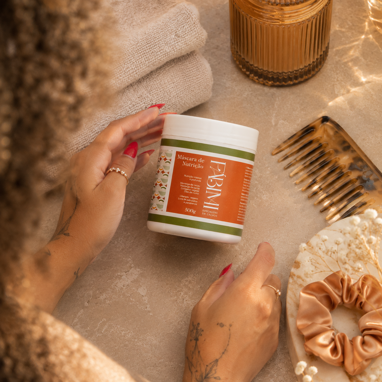 Máscara Capilar de Nutrição Fábimi - 500g