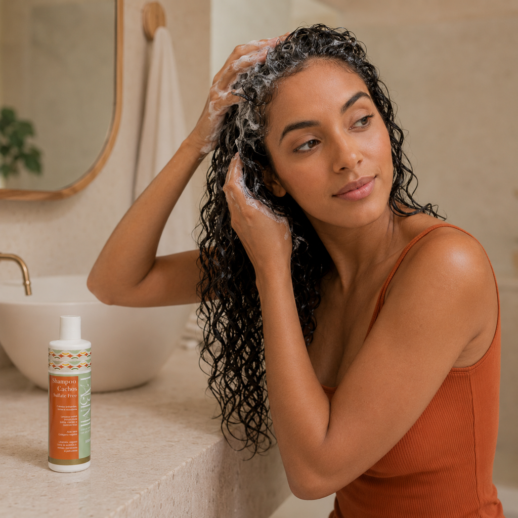 Shampoo Cachos Sulfate Free Fábimi - 500ml