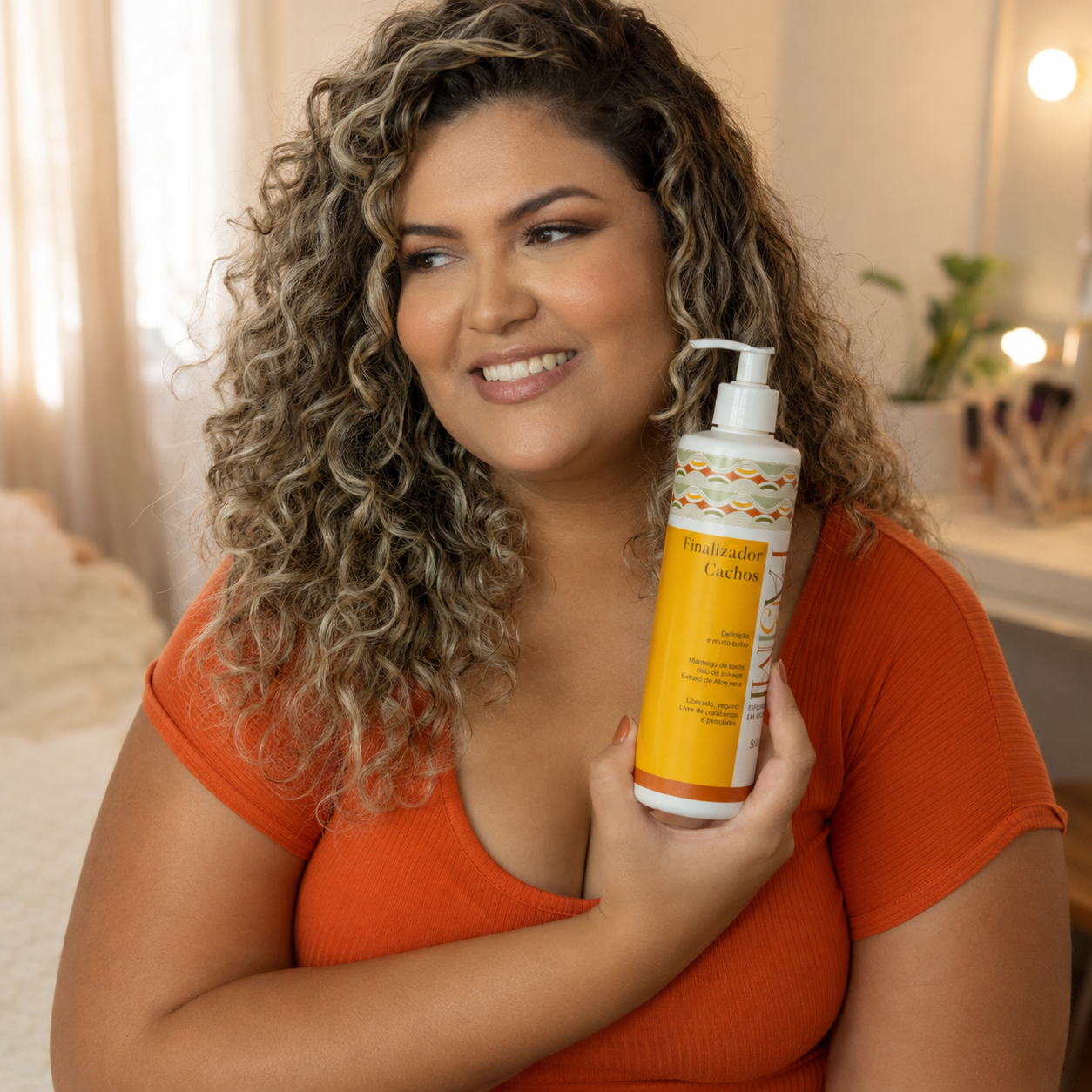 Creme Finalizador Cachos Fábimi - 500ml