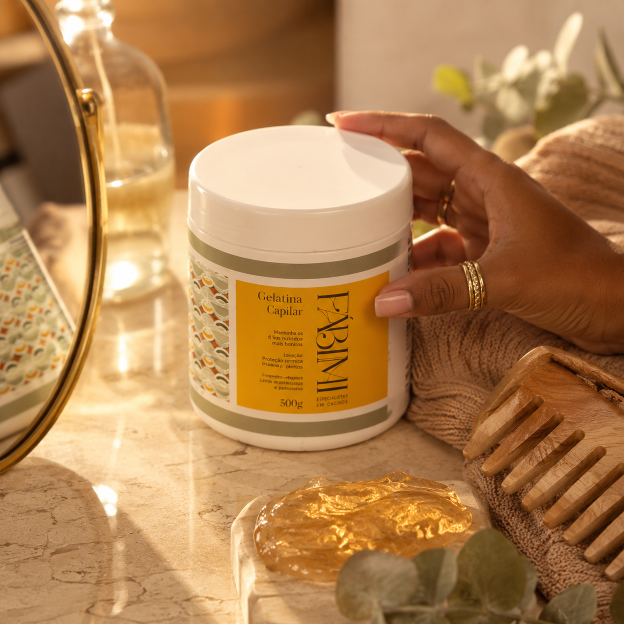 Gelatina Capilar  Definição Fábimi - 500g