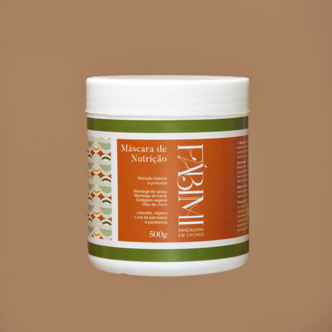 Máscara Capilar de Nutrição Fábimi - 500g